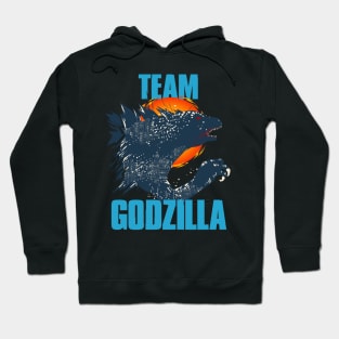 Godzilla vs Kong - Official Team Godzilla Blue Hoodie